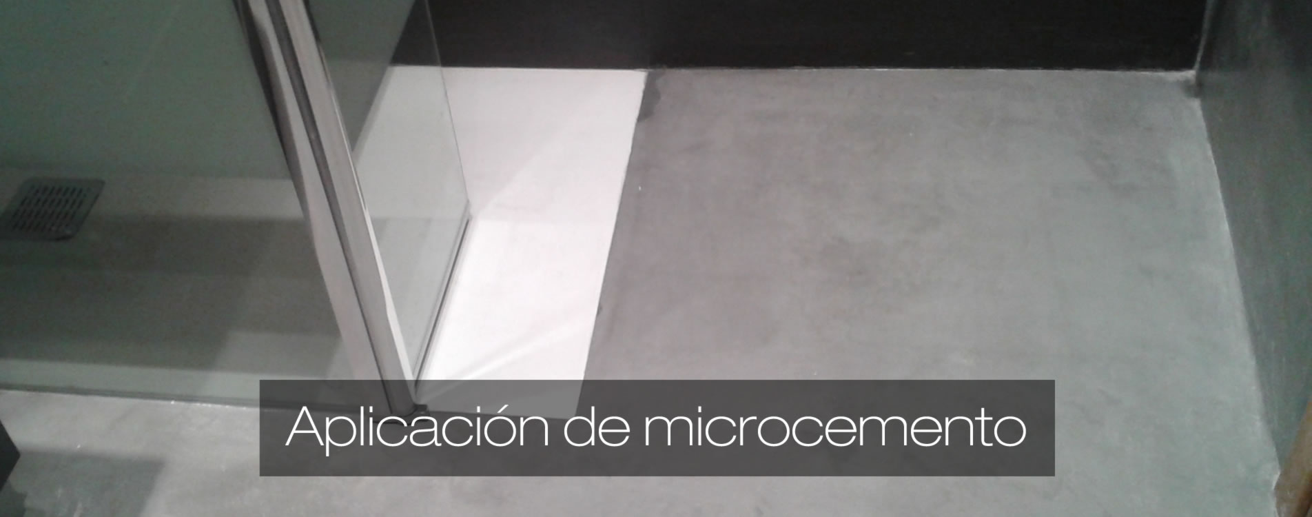 Aplicación de Microcemento