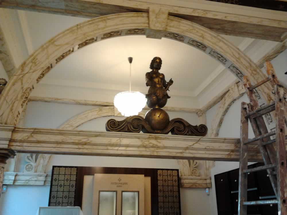 Aplicación de pintura en Comercios