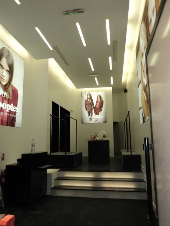 Aplicación de pintura en Comercios