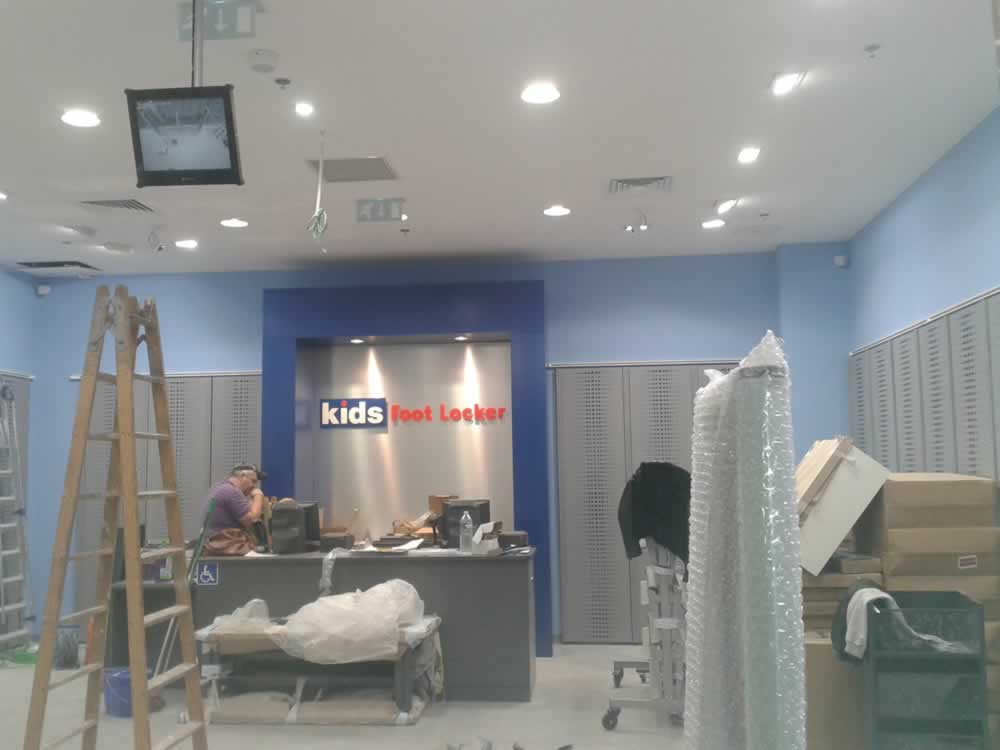 Aplicación de pintura en Comercios