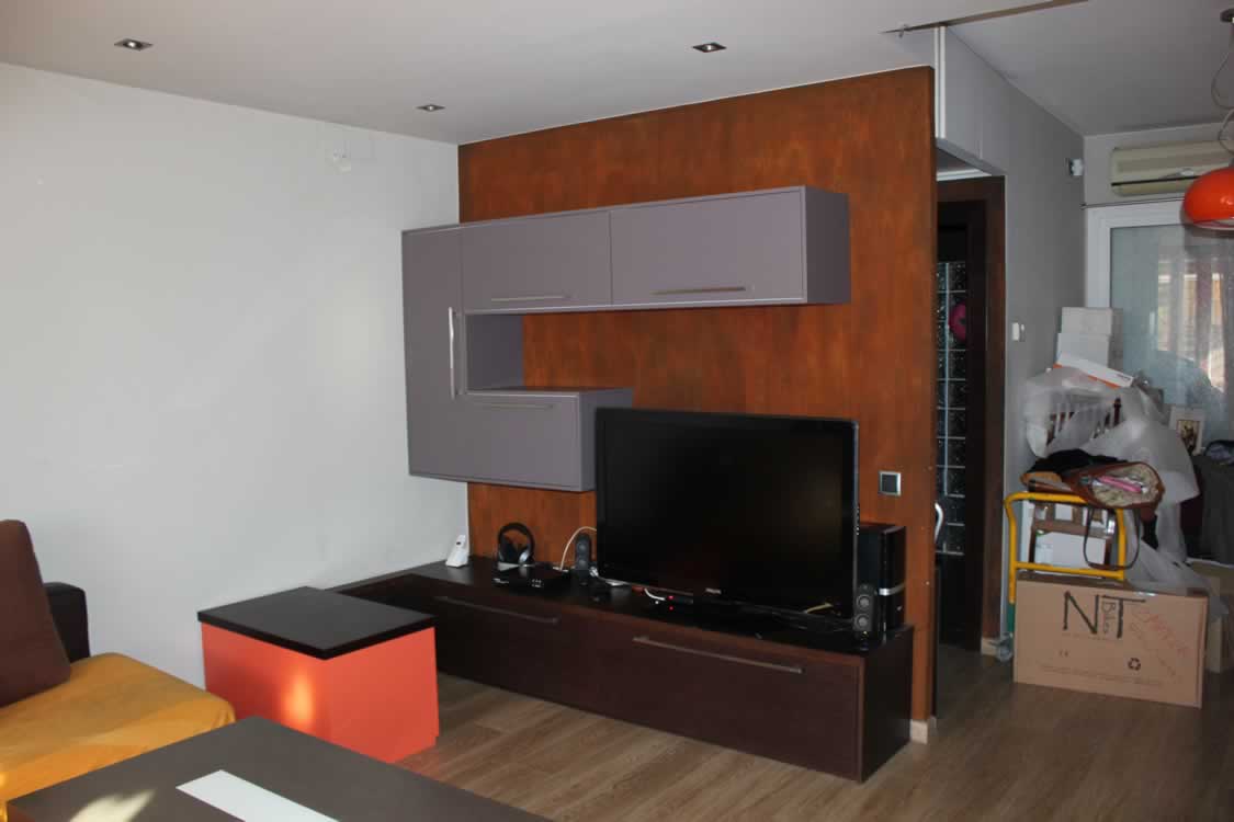 Aplicación de pintura en interiores